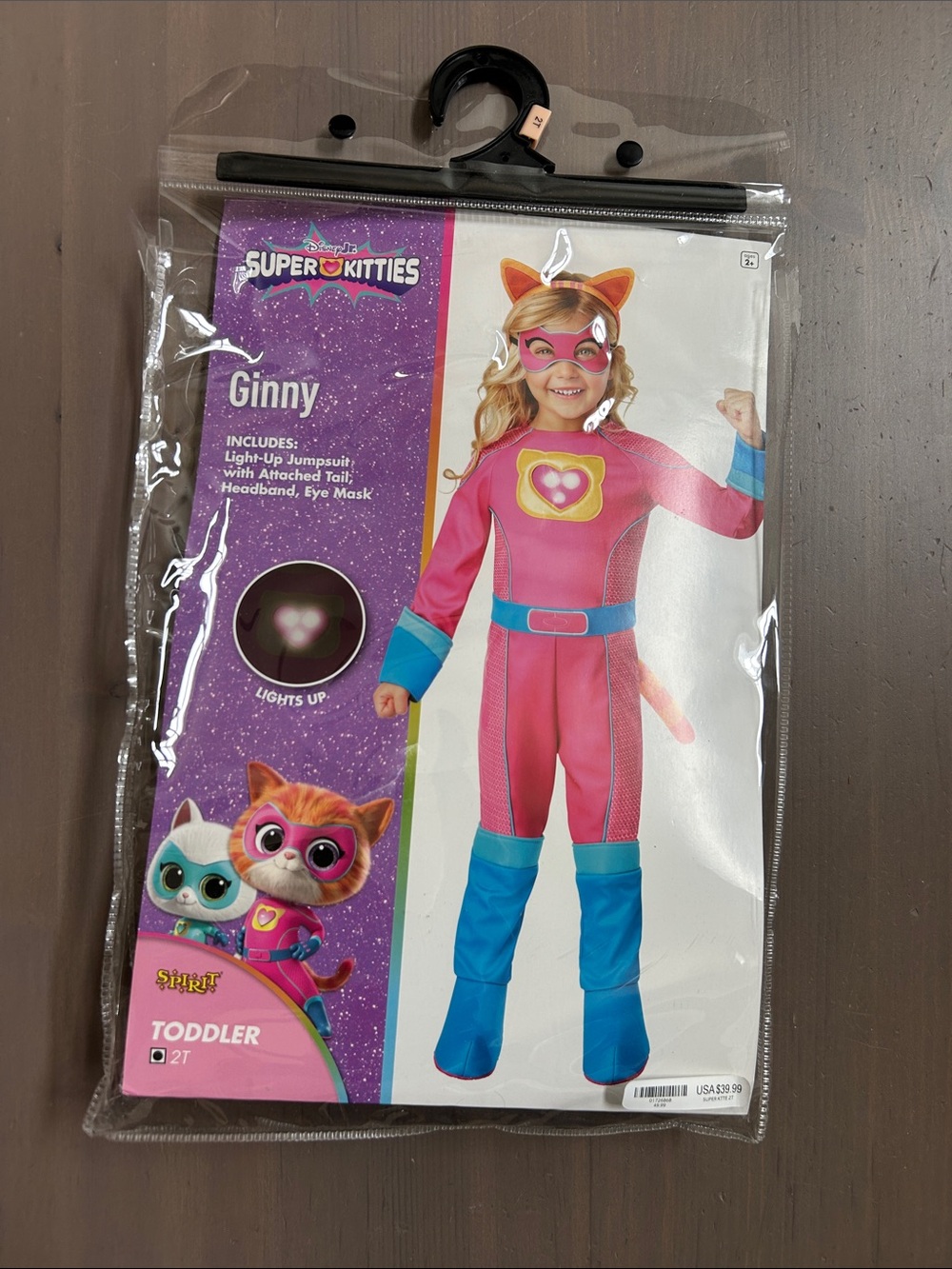 Super Kitties Ginny Costume Size 2T